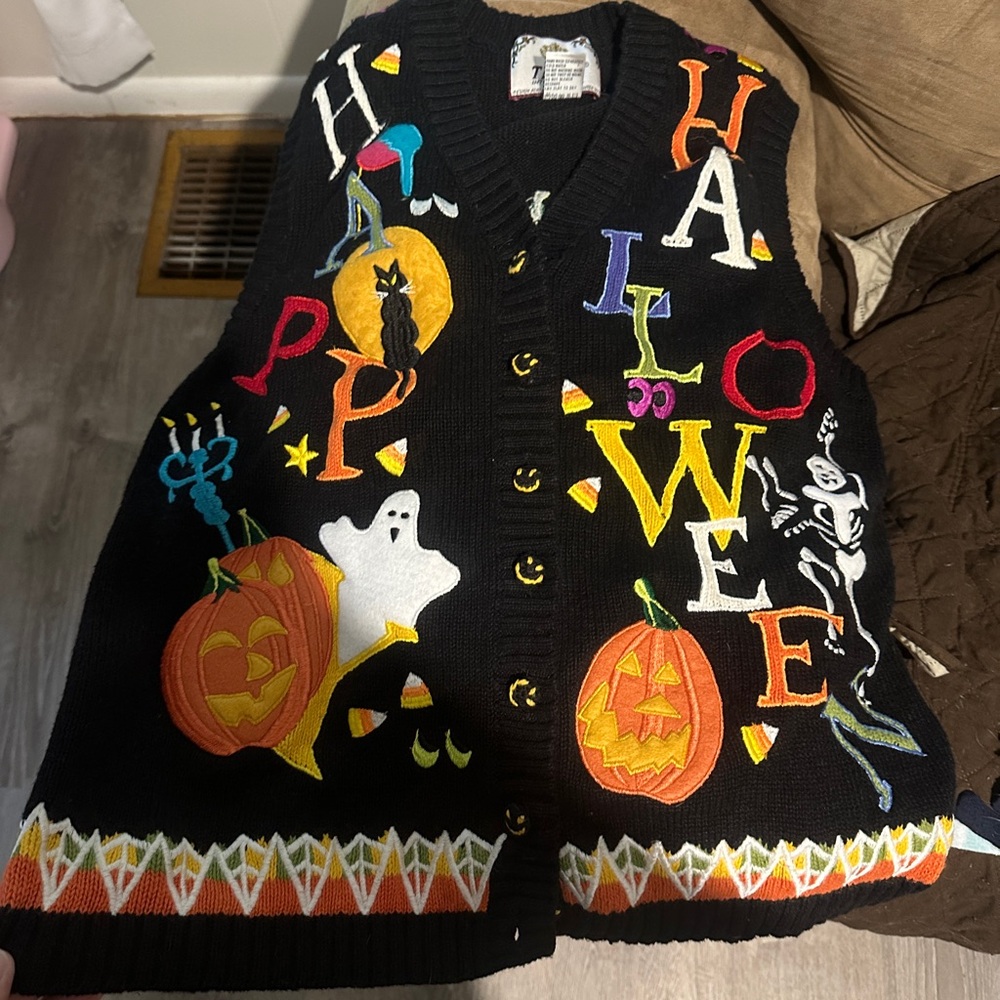 Tiara vintage Halloween vest